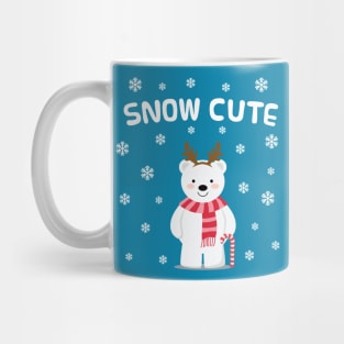 Snow Cute Christmas Mug